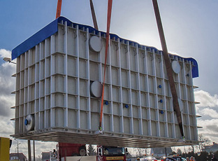 Zbiorniki prostopadłościenne z tworzywa